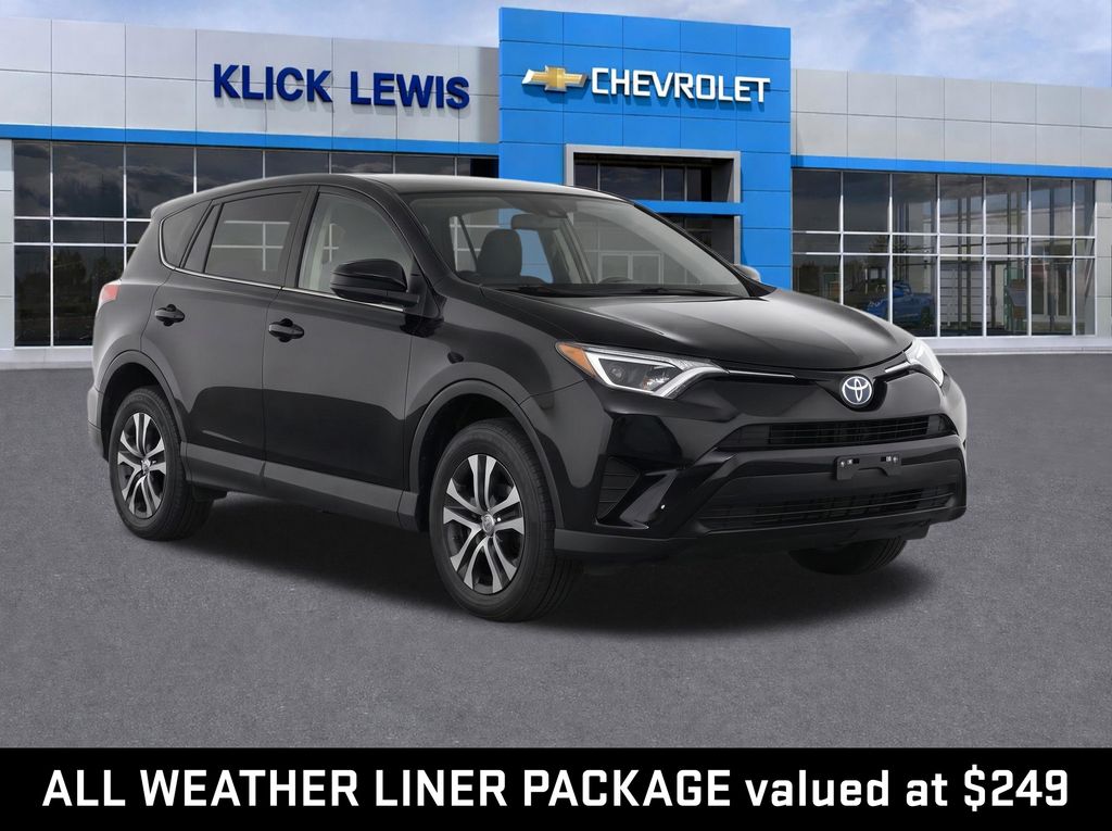 Black 2018 Toyota RAV4 SUV / Crossover Front-Wheel Drive 6-Speed Automatic