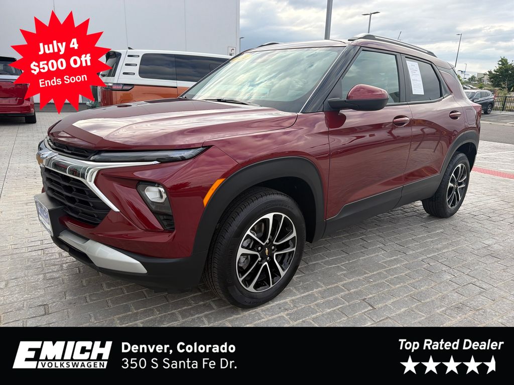 Red (Crimson Metallic) 2024 Chevrolet Trailblazer SUV / Crossover Four-Wheel Drive 9-Speed Automatic