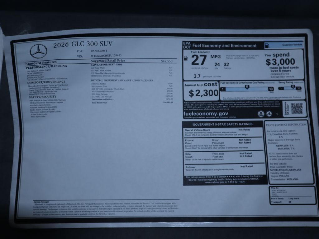 Thumbnail: 2026 Mercedes-Benz GLC - 9