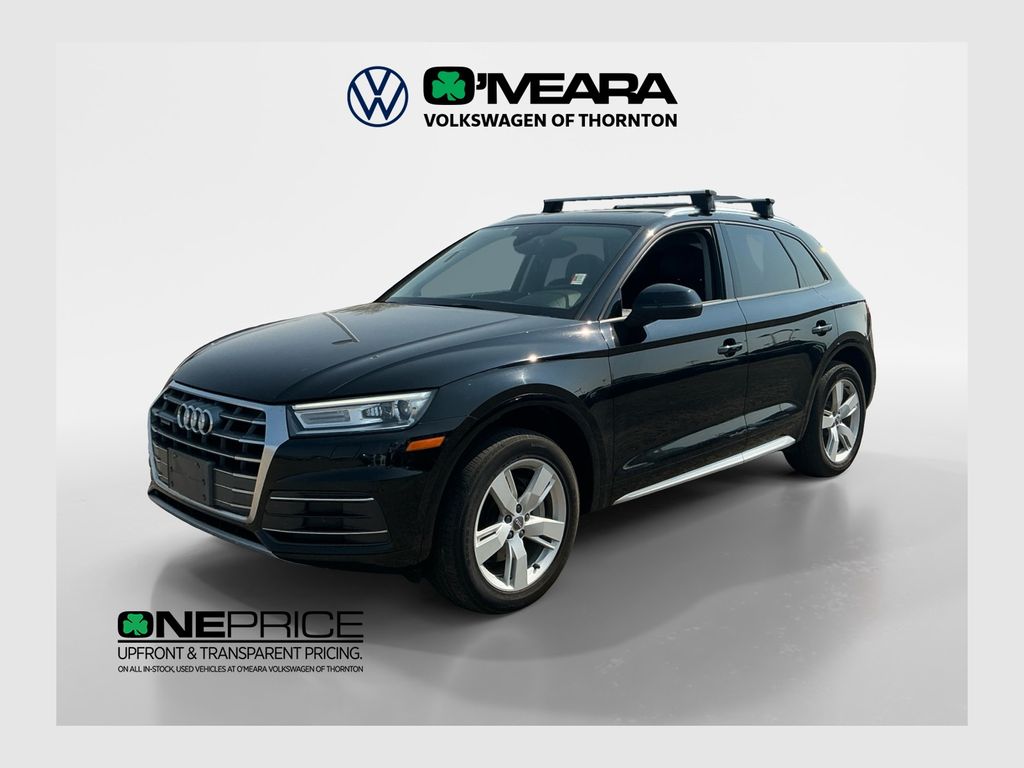 Brilliant Black 2018 Audi Q5 SUV / Crossover All-Wheel Drive 7-Speed Automatic
