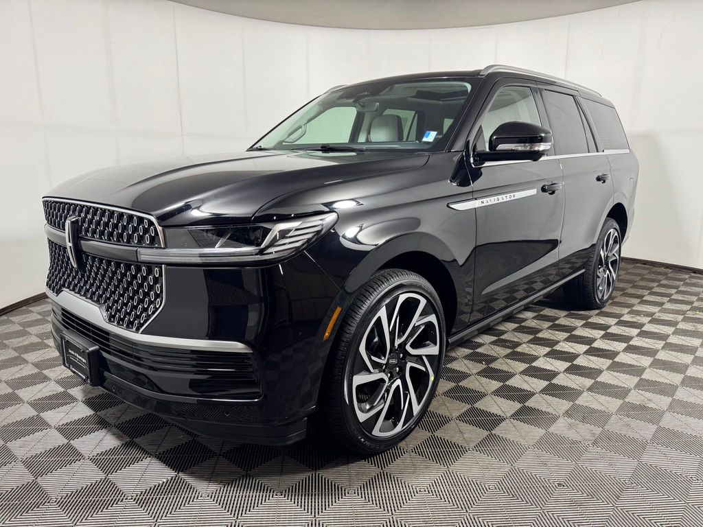 Black Metallic 2026 Lincoln Navigator SUV / Crossover Four-Wheel Drive Automatic