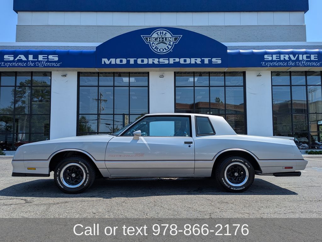 Silver 1985 Chevrolet Monte Carlo Coupe Rear-Wheel Drive 3-Speed Automatic