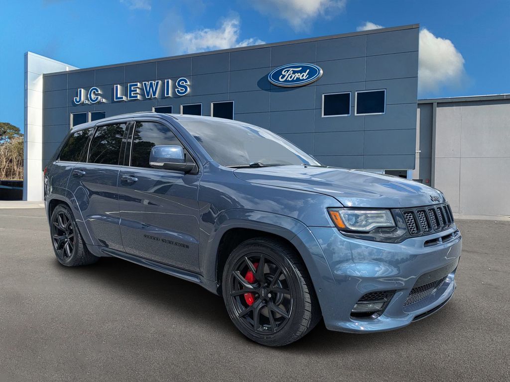 Slate Blue Pearlcoat 2019 Jeep Grand Cherokee SUV / Crossover Four-Wheel Drive 8-Speed Automatic