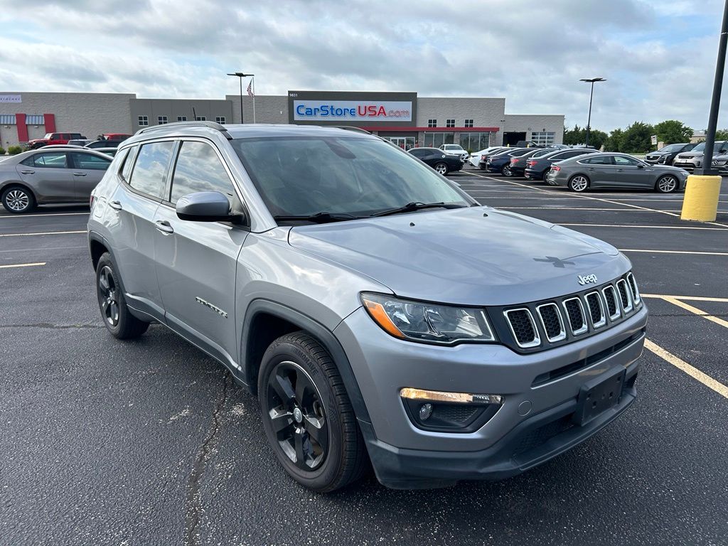Billet Silver Metallic Clearcoat 2020 Jeep Compass SUV / Crossover Front-Wheel Drive 6-Speed Automatic