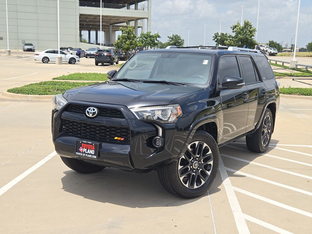 Midnight Black Metallic 2016 Toyota 4Runner SUV / Crossover 4X2 5-Speed Automatic Overdrive