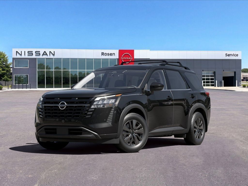 Super Black 2026 Nissan Pathfinder SUV / Crossover All-Wheel Drive 9-Speed Automatic