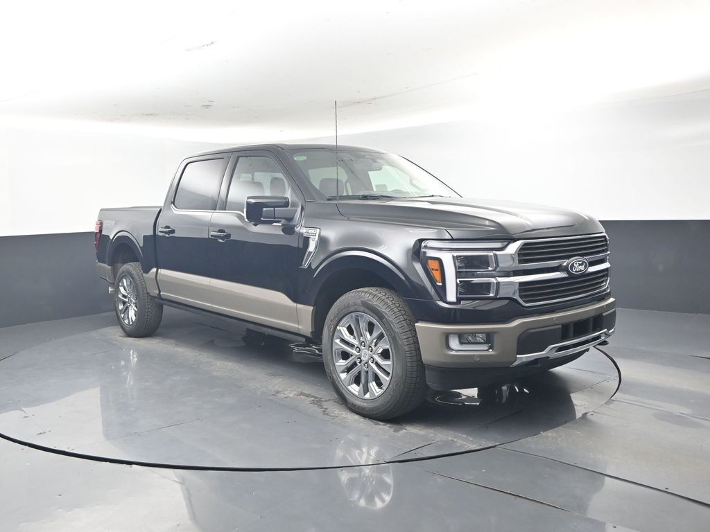 Agate Black Metallic 2026 Ford F-150 King Ranch SuperCrew 4WD Pickup Truck Four-Wheel Drive Automatic