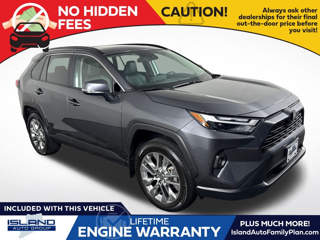 Magnetic Gray Metallic 2025 Toyota RAV4 SUV / Crossover All-Wheel Drive 8-Speed Automatic