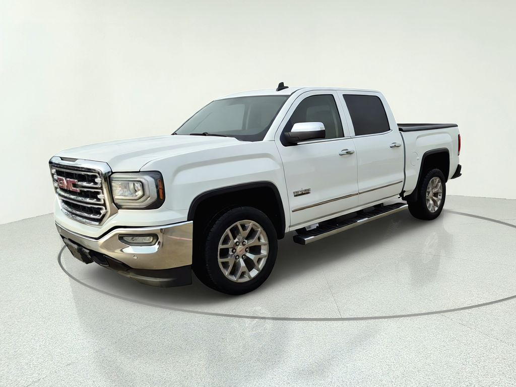 2018 GMC Sierra 1500 SLT White at Bravo Nissan