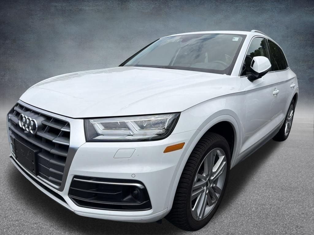 Ibis White 2018 Audi Q5 SUV / Crossover All-Wheel Drive 7-Speed Automatic