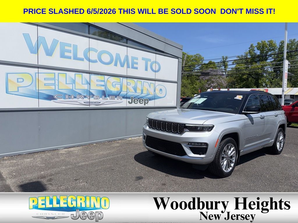 Silver Zynith 2024 Jeep Grand Cherokee Summit 4WD SUV / Crossover Four-Wheel Drive 8-Speed Automatic