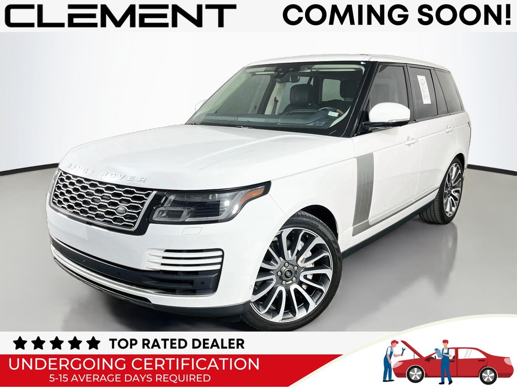 Meribel White Pearl 2021 Land Rover Range Rover SUV / Crossover All-Wheel Drive 8-Speed Automatic