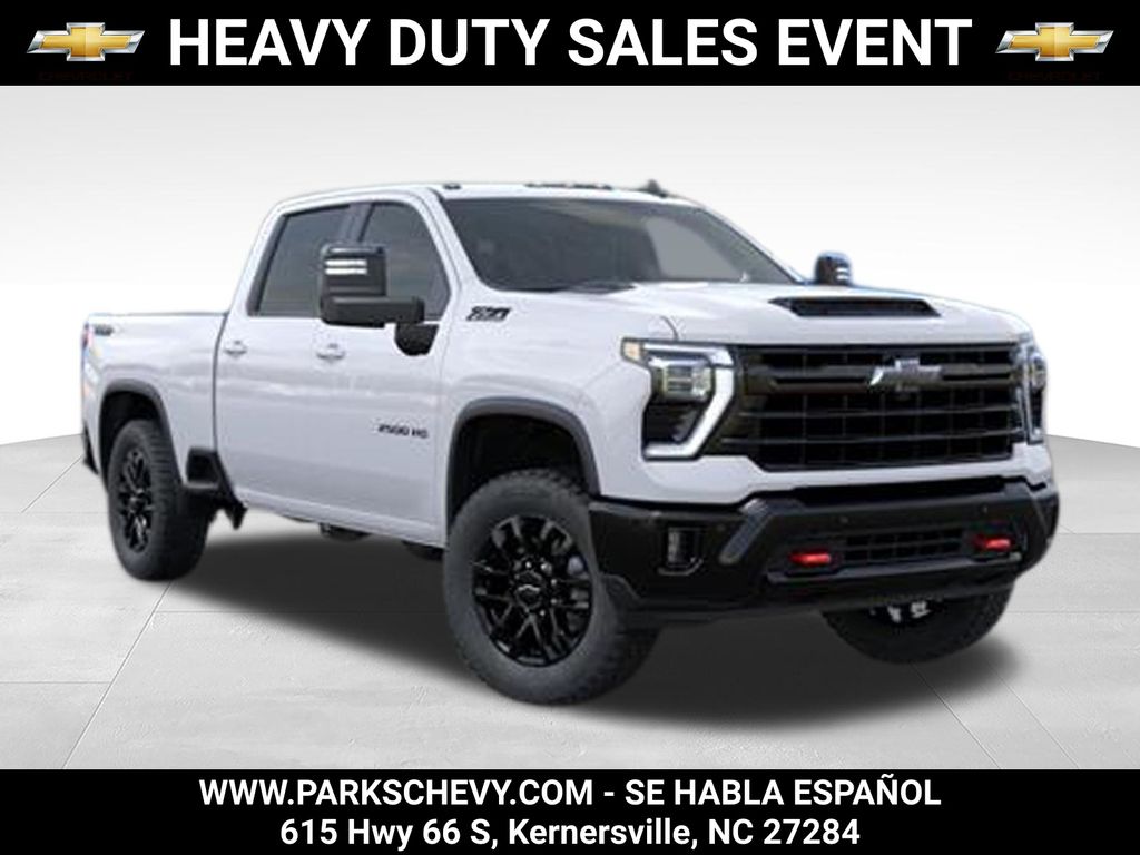 Summit White 2026 Chevrolet Silverado 2500HD Pickup Truck Four-Wheel Drive Automatic