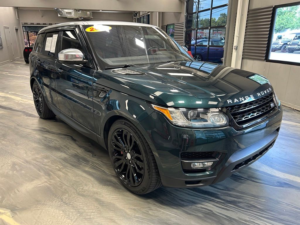 Aintree Green 2016 Land Rover Range Rover Sport SUV / Crossover All-Wheel Drive 8-Speed Automatic
