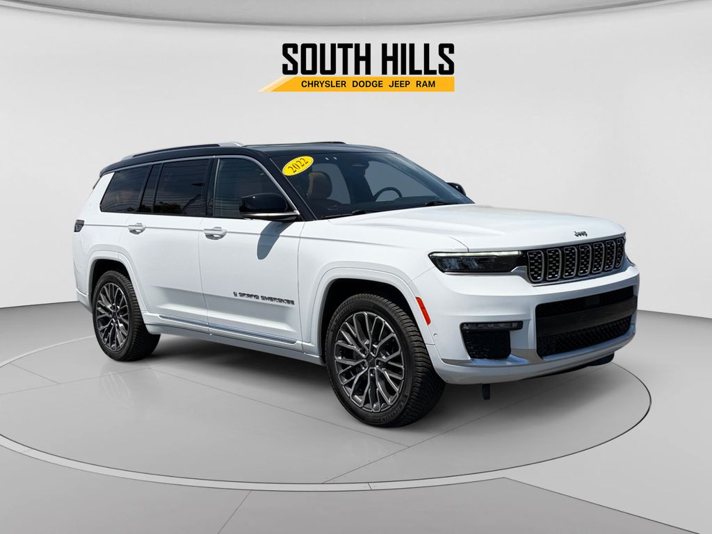 2022 Jeep Grand Cherokee L Summit White at South Hills CDJR