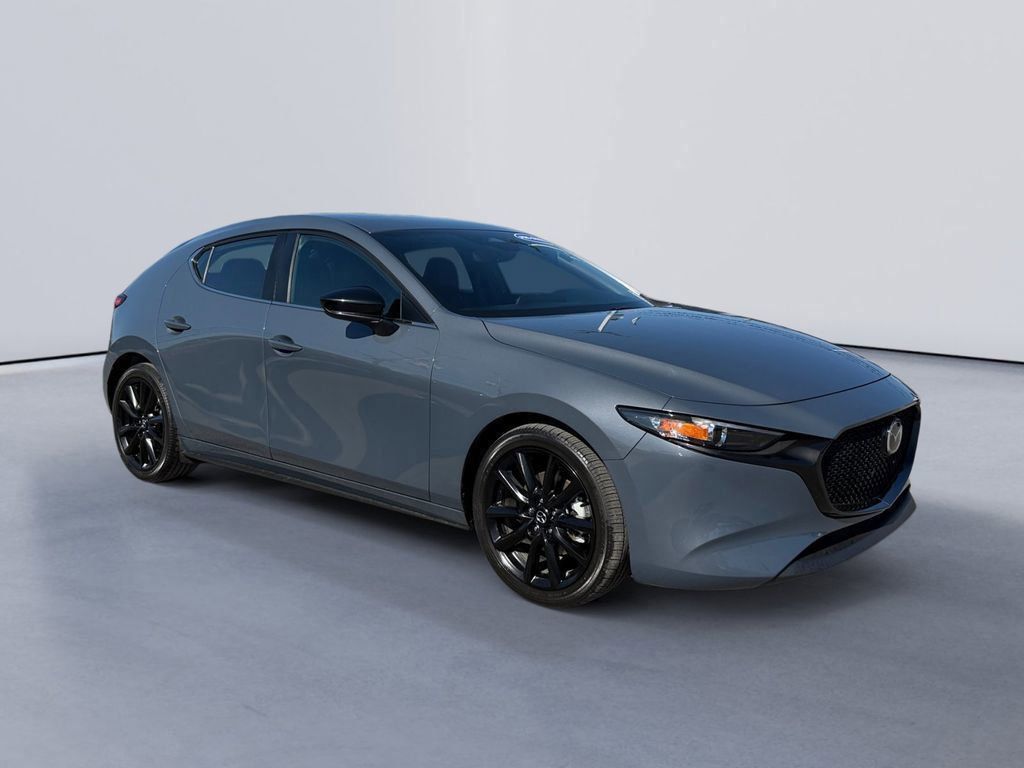 Polymetal Gray Metallic 2024 Mazda MAZDA3 2.5 S Carbon Edition Hatchback AWD Hatchback All-Wheel Drive 6-Speed Automatic