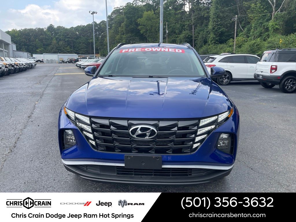 Intense Blue 2024 Hyundai Tucson SUV / Crossover All-Wheel Drive 8-Speed Automatic