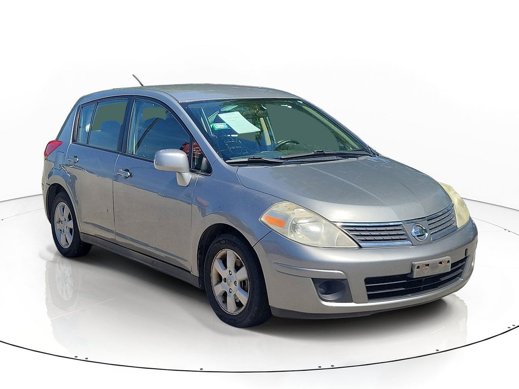 Magnetic Gray Metallic 2007 Nissan Versa Hatchback Front-Wheel Drive Continuously Variable Transmission