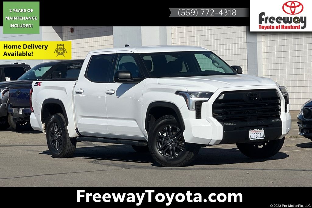 Ice Cap 2023 Toyota Tundra SR5 CrewMax Cab 4WD Pickup Truck Four-Wheel Drive Automatic