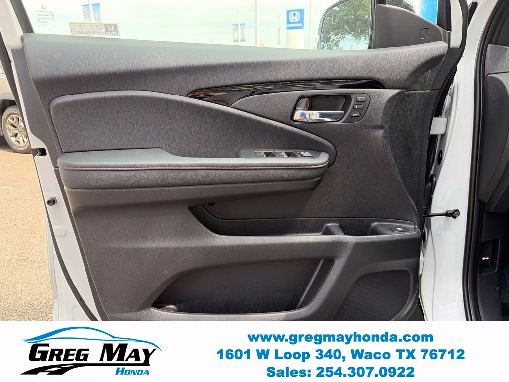 2026 Honda Ridgeline Black Edition White at Greg May Honda