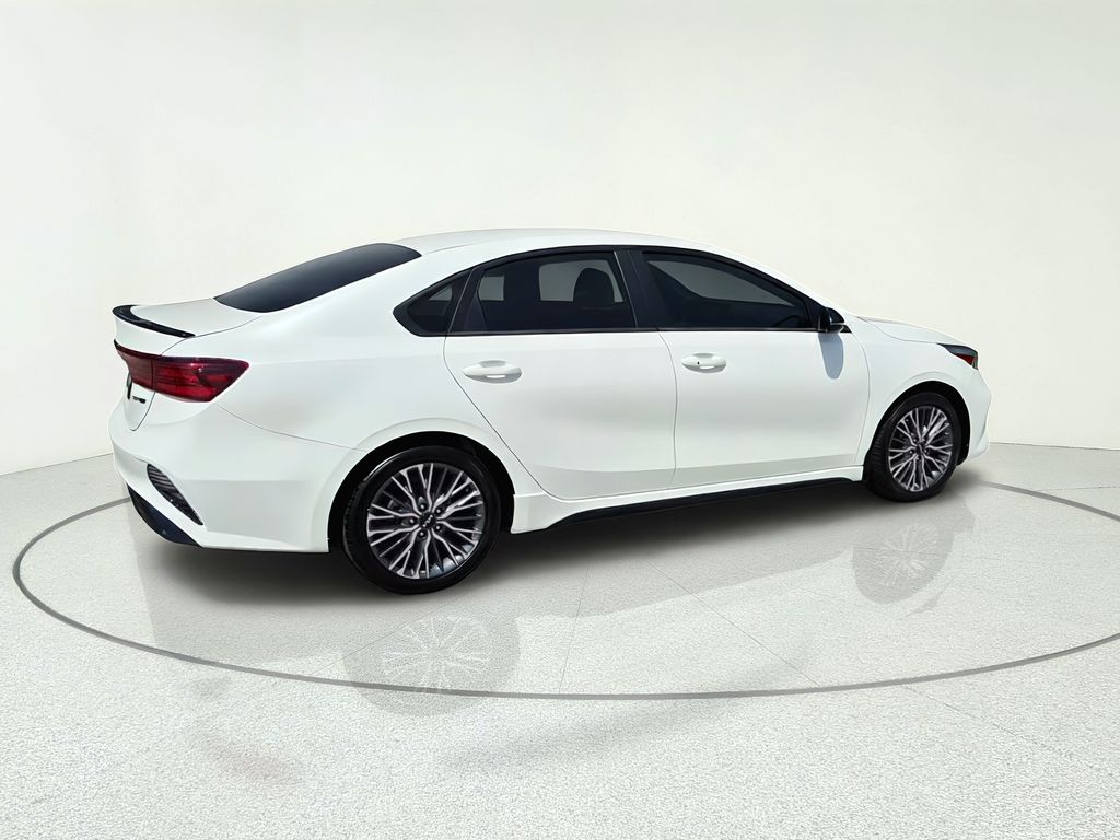 2023 Kia Forte GT-Line White at North Houston Mitsubishi