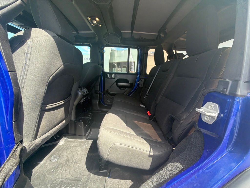 2019 Jeep Wrangler Unlimited Sport S Blue at South Hills CDJR