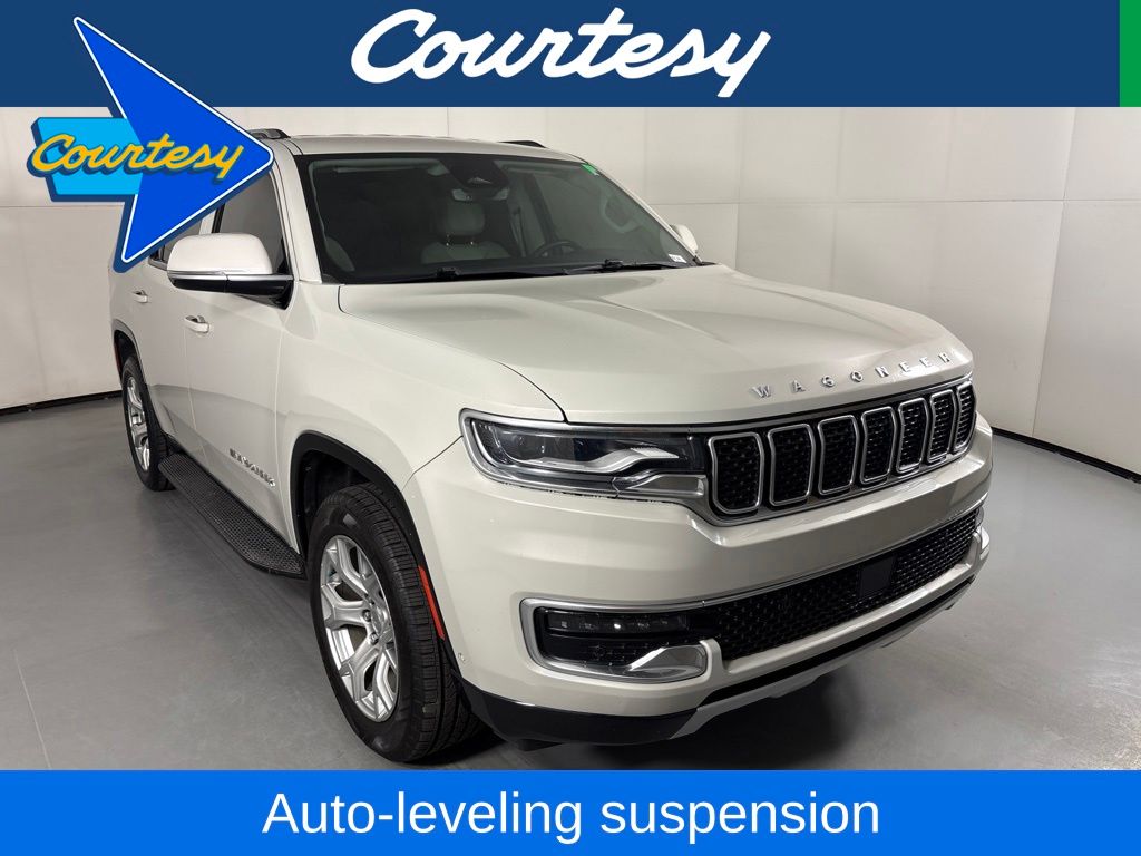 Luxury White Pearlcoat 2022 Jeep Wagoneer SUV / Crossover 4X2 8-Speed Automatic