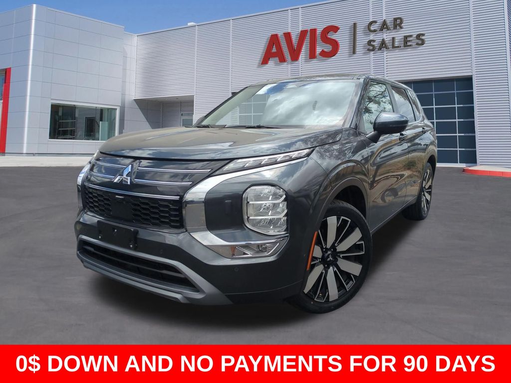 Gray 2025 Mitsubishi Outlander SE FWD SUV / Crossover Front-Wheel Drive Continuously Variable Transmission