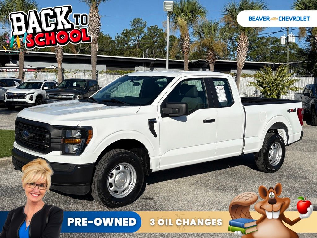Oxford White 2023 Ford F-150 Pickup Truck Four-Wheel Drive Automatic