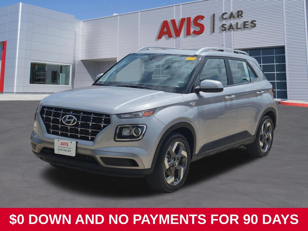 Shimmering Silver 2025 Hyundai Venue SUV / Crossover Front-Wheel Drive Continuously Variable Transmission