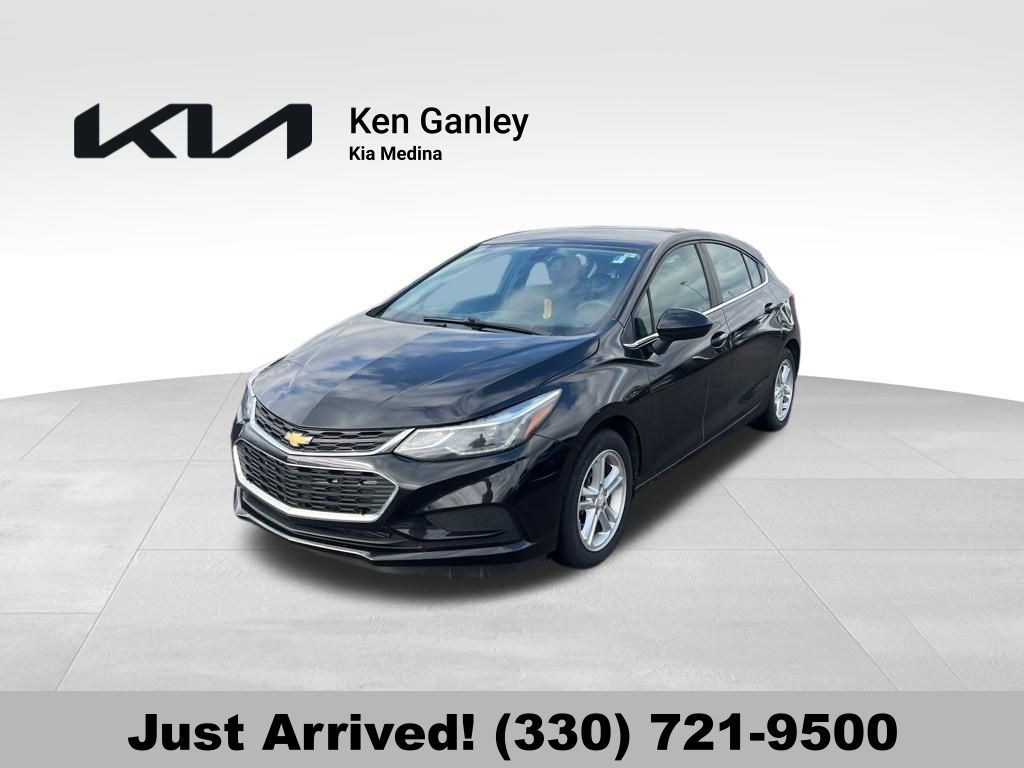 Black 2017 Chevrolet Cruze LT Hatchback FWD Hatchback Front-Wheel Drive 6-Speed Automatic