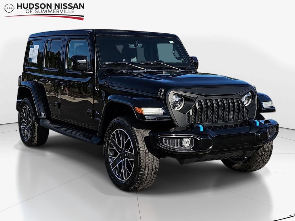 Black Clearcoat 2022 Jeep Wrangler 4xe High Altitude 4WD SUV / Crossover Four-Wheel Drive 8-Speed Automatic
