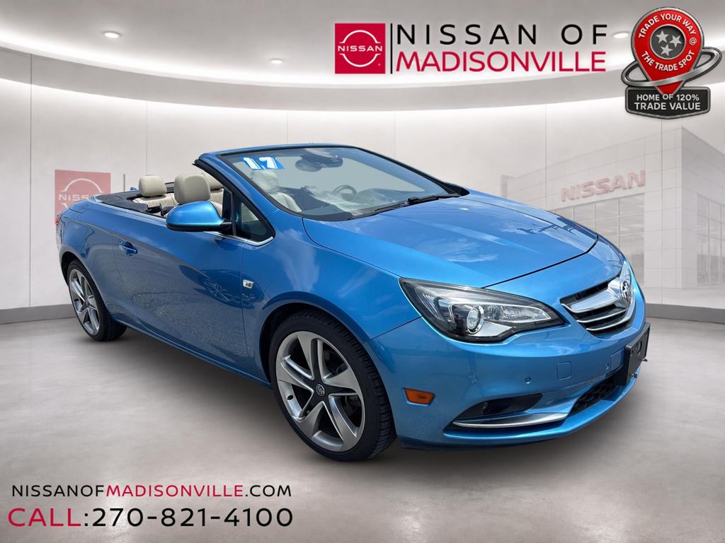 True Blue Metallic Gds 2017 Buick Cascada Convertible Front-Wheel Drive 6-Speed Automatic Overdrive