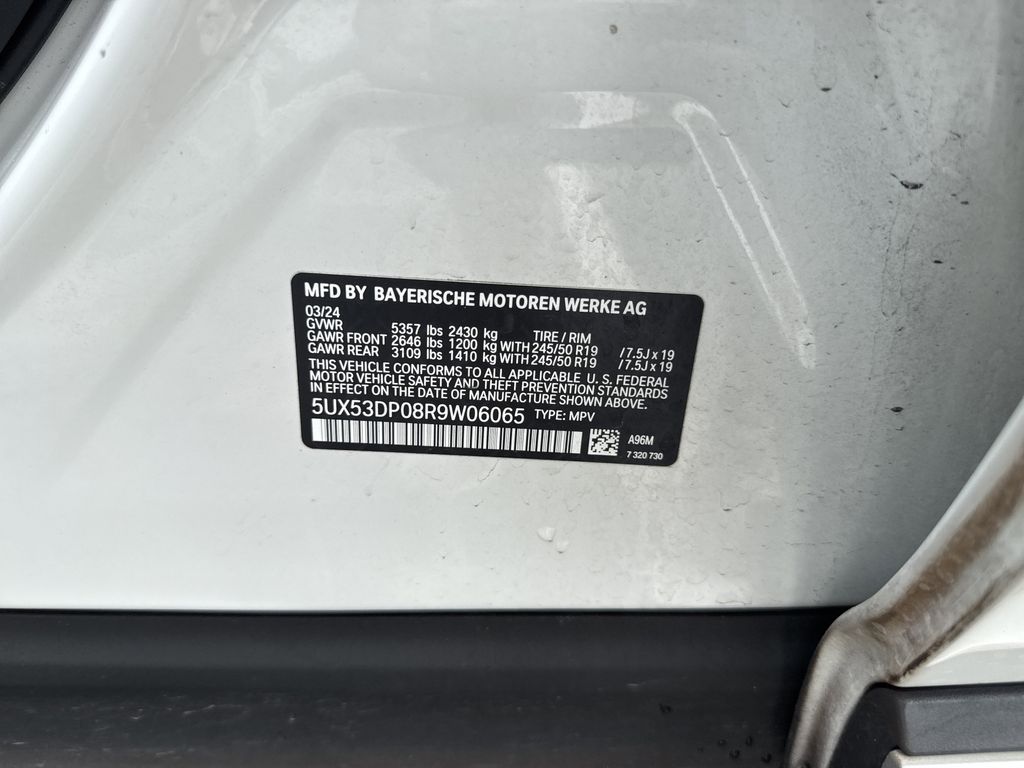 2024 BMW X3 xDrive30i White at Westside Lexus