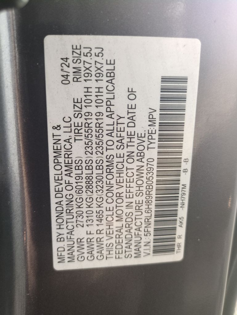 Used 2024 Honda Odyssey Touring For Sale in Fort Wayne, IN