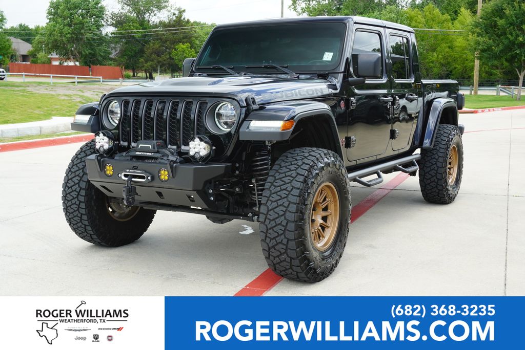 Used Car 2020 Jeep Gladiator  Rubicon For Sale Under $40,000 In Weatherford, Texas