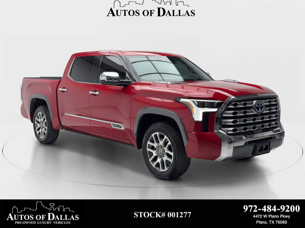 Supersonic Red 2022 Toyota Tundra Hybrid Pickup Truck 4X2 Automatic