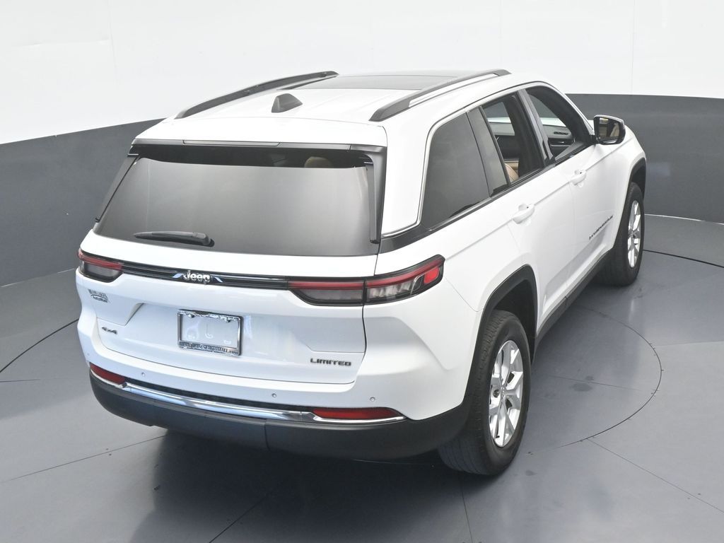 Used 2023 Bright White Clearcoat Jeep Limited image 54