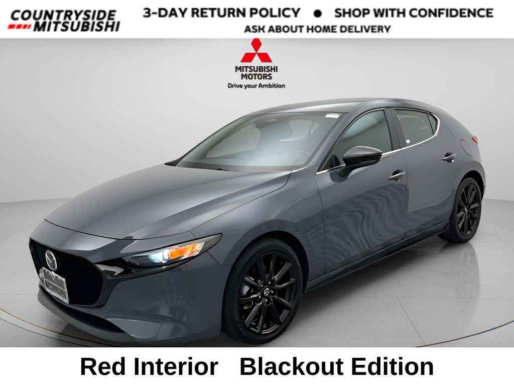 Polymetal Gray Metallic 2024 Mazda MAZDA3 2.5 S Carbon Edition Hatchback AWD Hatchback All-Wheel Drive 6-Speed Automatic