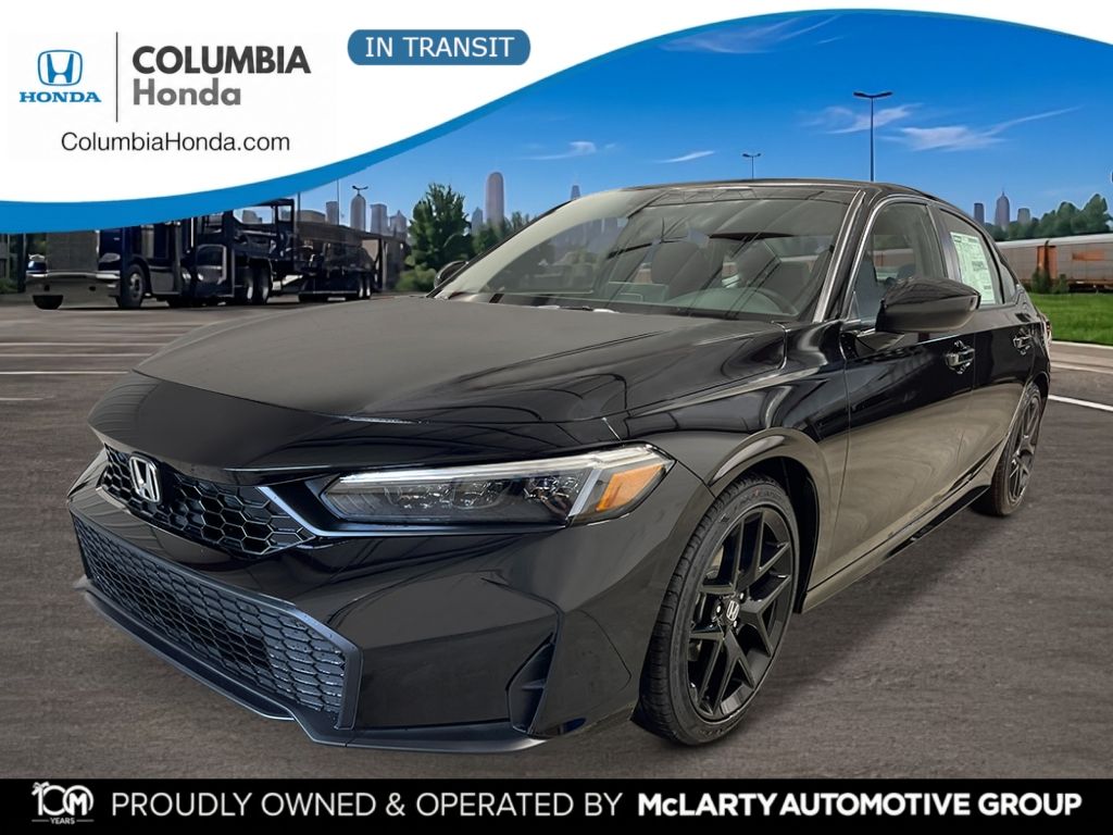 Blue Lagoon Pearl 2026 Honda Civic Sedan Front-Wheel Drive Continuously Variable Transmission