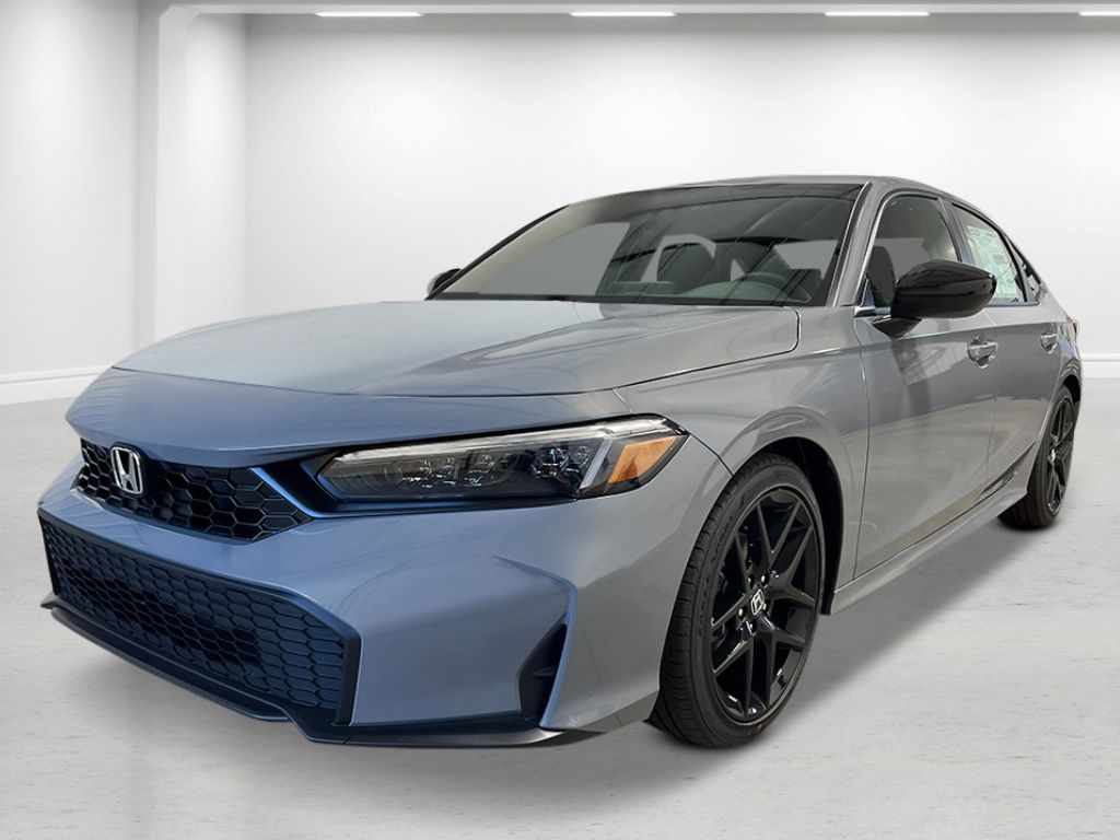 Urban Gray Pearl 2026 Honda Civic Sedan Front-Wheel Drive Continuously Variable Transmission