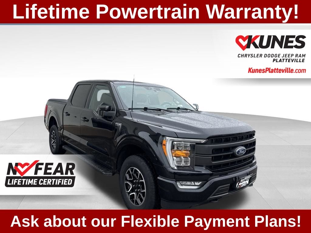 Black Metallic 2023 Ford F-150 Pickup Truck Four-Wheel Drive Automatic