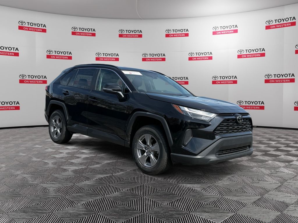 Midnight Black Metallic 2024 Toyota RAV4 XLE FWD SUV / Crossover Front-Wheel Drive 8-Speed Automatic