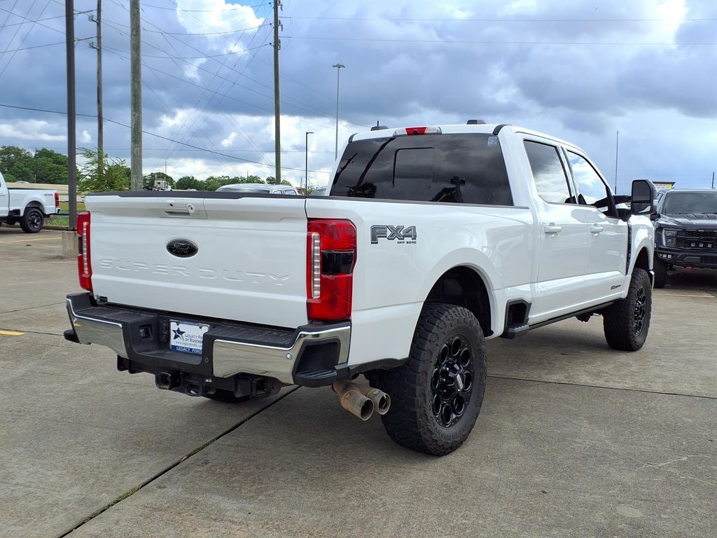 2024 Ford F-350SD Lariat White at Central Houston Nissan