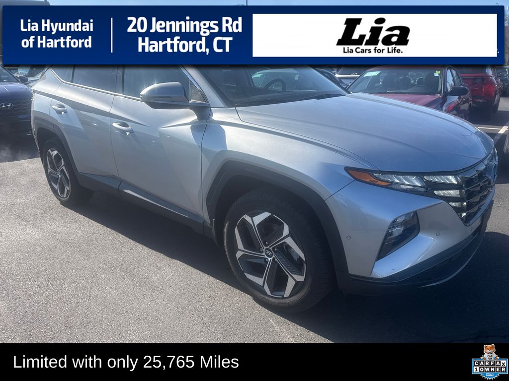 Shimmering Silver 2023 Hyundai Tucson Limited AWD SUV / Crossover All-Wheel Drive 8-Speed Automatic
