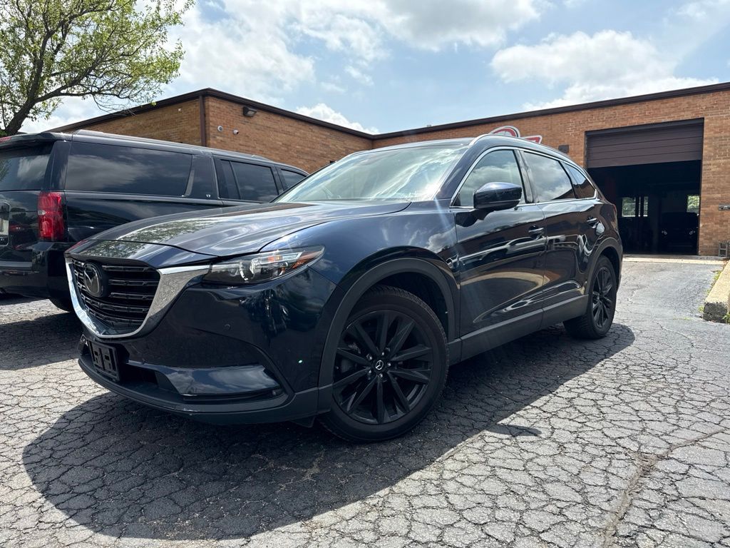 Crystal Blue 2022 Mazda CX-9 Touring Plus AWD SUV / Crossover All-Wheel Drive 6-Speed Automatic