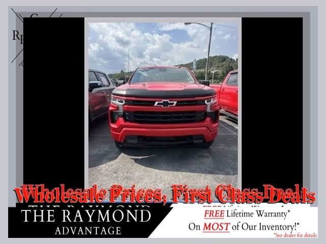 Red Hot 2022 Chevrolet Silverado 1500 Pickup Truck Four-Wheel Drive Automatic