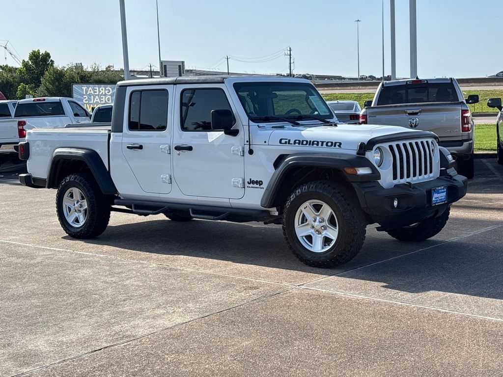 2020 Jeep Gladiator Sport White at DeMontrond Mazda