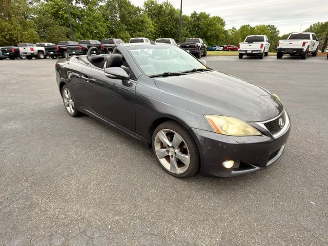 Black (Obsidian) 2010 Lexus IS 250C Convertible RWD Convertible Rear-Wheel Drive 6-Speed Automatic