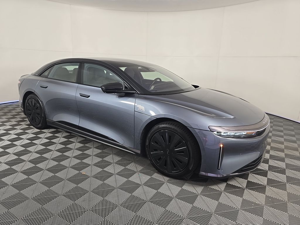 Blue 2025 Lucid Air Sedan All-Wheel Drive 1-Speed Automatic